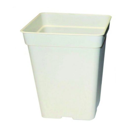 maceta 1 litros blanca