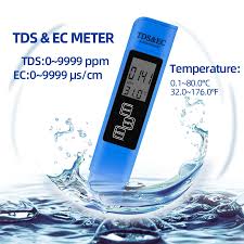 medidor tds y ec azul
