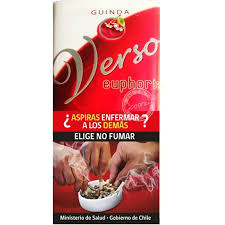 Tabaco verso guinda