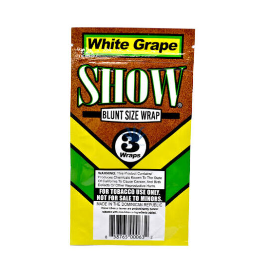 Show blunt Size White grape