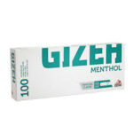 Tubo Menthol Gizeh 100 un