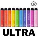 Vaporizador Desechable Cherry Black Ice Fume Ultra 2500 Puffs