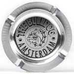 Cenicero Metálico The Bulldog Plateado