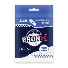 filtro slim mentolado click bronx x 100