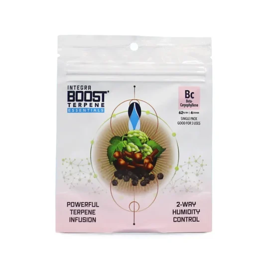REGULADOR DE HUMEDAD CON TERPENO B-CARYOPHYLLENE 4G 62%-INTEGRA BOOST