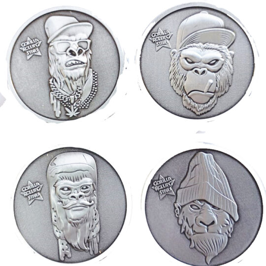 moledores gorila metal