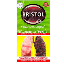 Tabaco Bristol Manzana Verde 45 gr.