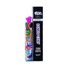 vaporizador desechable fly 2500 puffs rainbow candy