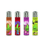 Encendedor Clipper Jet Printed Weed
