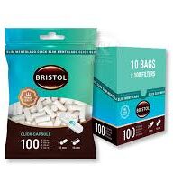 filtros click mentolado bristol
