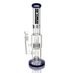 Bong Double Shot Blue
