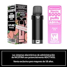 Recarga Peach Ice 5000-Wotofo Nexpod
