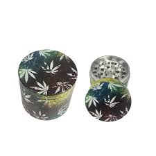 Moledor Diseño Hoja Cannabis 4pcs 63mm