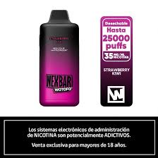 Vaporizador Nexbar 25000 Strawberry Kiwi