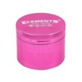 GRINDER ELEMENTS PINK ALUMINIO 60MM 4 PARTES