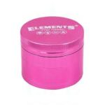 Moledor Elements Pink Aluminio 60 MM 4 Partes