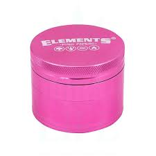 GRINDER ELEMENTS PINK ALUMINIO 60MM 4 PARTES