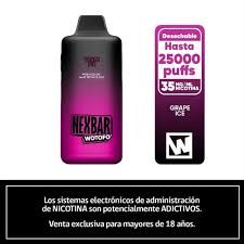 Vaporizador Nexbar 25K Grape Ice