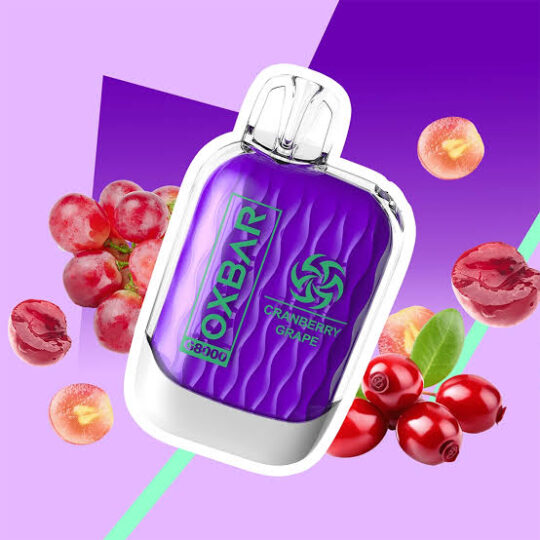Vaporizador G8000 Zero Cranberry Grape -Oxbar 1