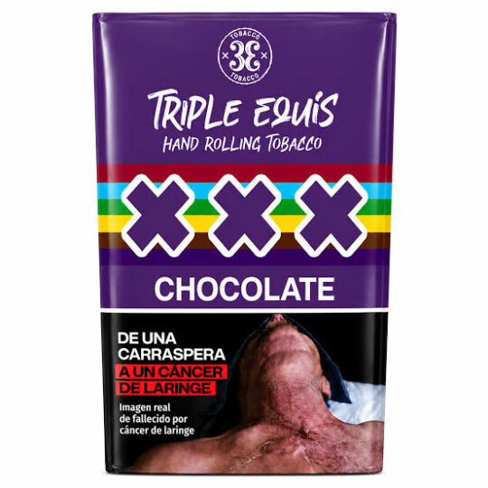 Tabaco Triple EQUIS XXX chocolate 40 gr