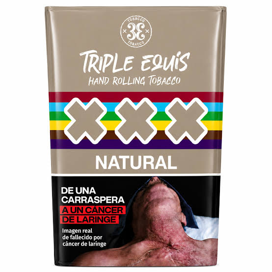 Tabaco Triple EQUIS XXX natural 40 gr
